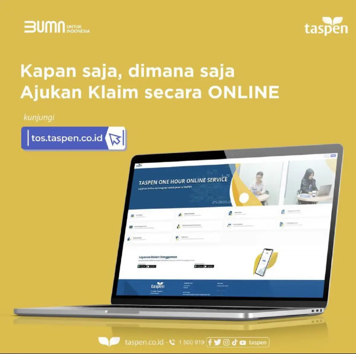 Pengguna aplikasi Taspen keluhkan sulitnya syarat otentikasi (Sumber : instagram @taspen)