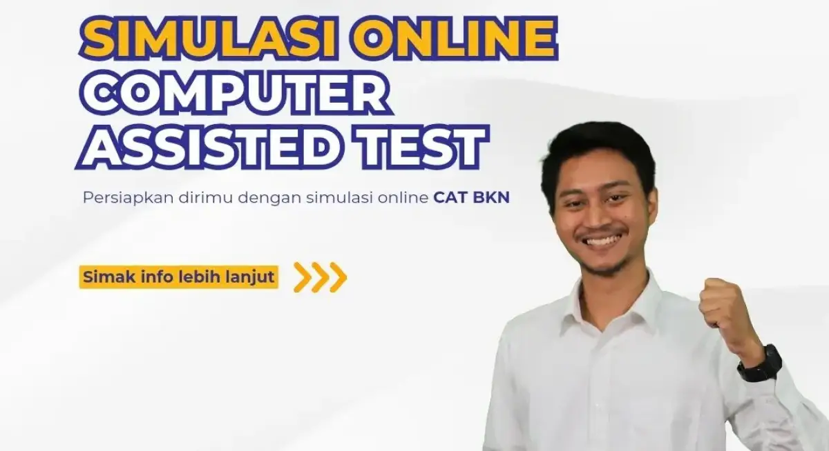 BKN membagi 3 sesi simulasi CAT online berdasarkan 3 zona waktu yang ada di Indonesia. Masing-masing bagian mendapat jatah 2 hari berturut-turut. (Sumber : BKN)