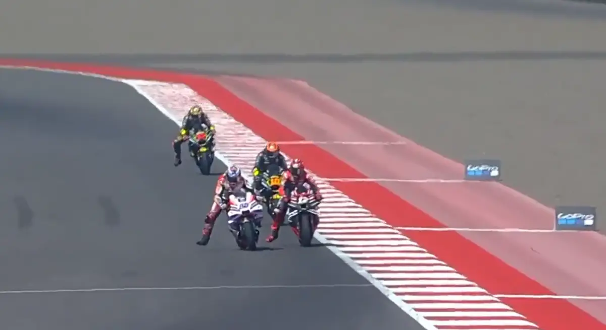 Sesi sprint race MotoGP di Sirkuit Internasional Mandalika, Lombok, Sabtu 14 Oktober 2023 siang. (Sumber : MotoGP)