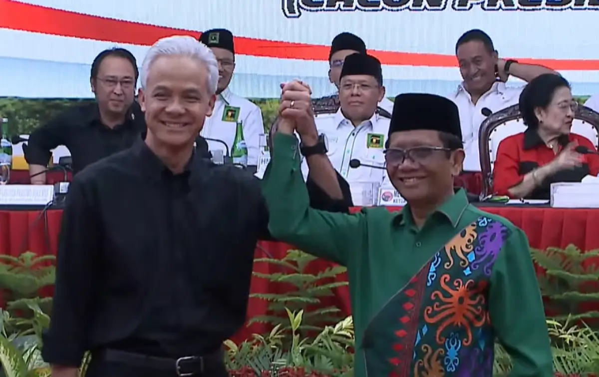 Deretan janji-janji Ganjar - Mahfud untuk menggaet pemilih di Pilpres 2024. (Sumber : YouTube PDI Perjuangan)