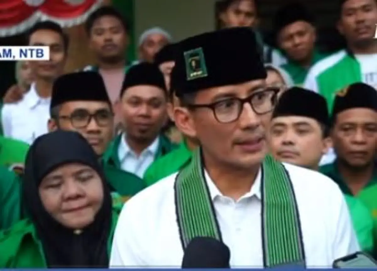 Sandiaga Uno beri tanggapan soal terpilihnya Mahfud MD jadi Cawapres Ganjar (Sumber : Kompas TV)