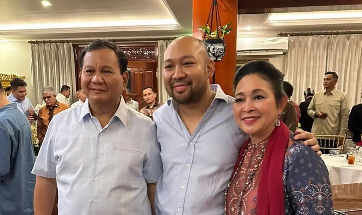 Prabowo saat ini berusia 72 tahun, terancam putusan MK mengenai batas usia maksimal capres dan cawapres. (Sumber : Instagram @titieksoeharto)