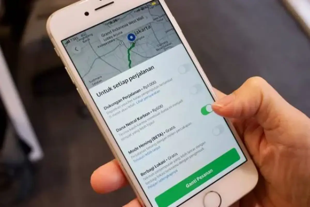 Grab meluncurkan fitur baru bernama Mode Hening (Sumber : Grab)