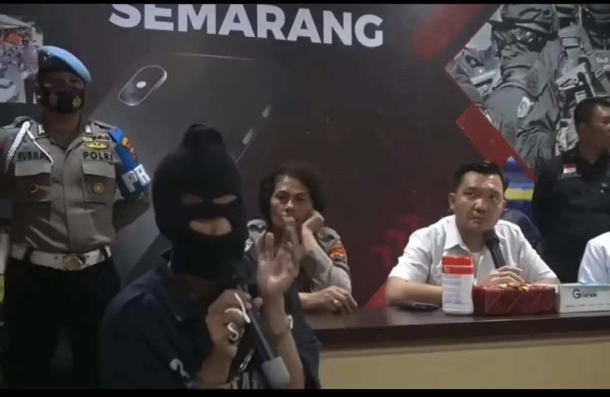 AY, pelaku rudapaksa anak perempuan 7 tahun di Gayamsari, Kota Semarang (Sumber : instagram @infokejadian_semarang)