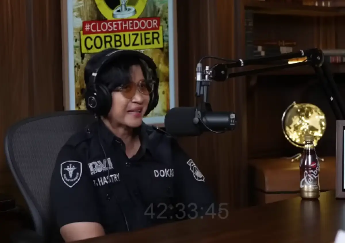 Kisah Sumy Hastry, Ahli Forensik yang Sempat Didatangi Korban Pembunuhan Ibu dan Anak di Subang Lewat Mimpi (Sumber : YouTube/Deddy Corbuzier)