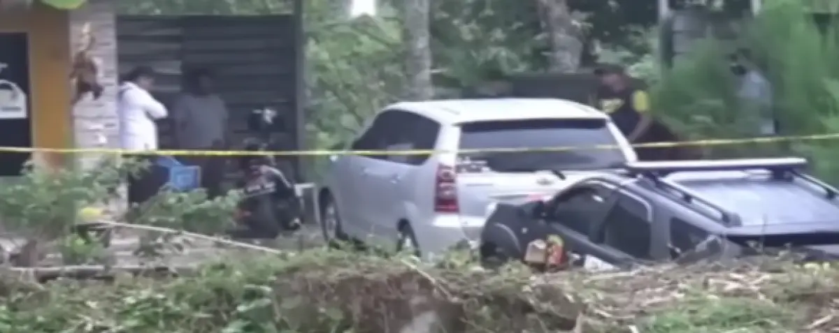 TKP pembunuhan ibu dan anak di Subang (Sumber : YouTube/TVOne News)