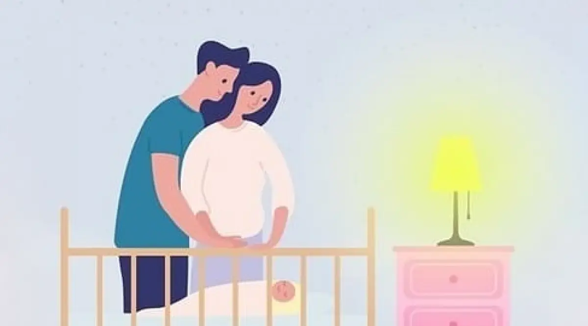 Menidurkan bayi sebaiknya tidak memakai lampu tidur atau night light karena justru akan mengganggu kualitas tidur si kecil. (Sumber : Instagram @happylittlesleeper)