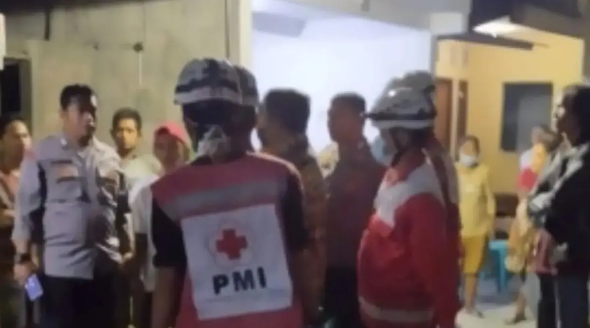 Seorang pria ditemukan tewas di dalam kamar kos yang berlokasi Kuncen, Ungaran, pada Jumat 20 Oktober 2023 malam. (Sumber : Instagram @smg_repostt)