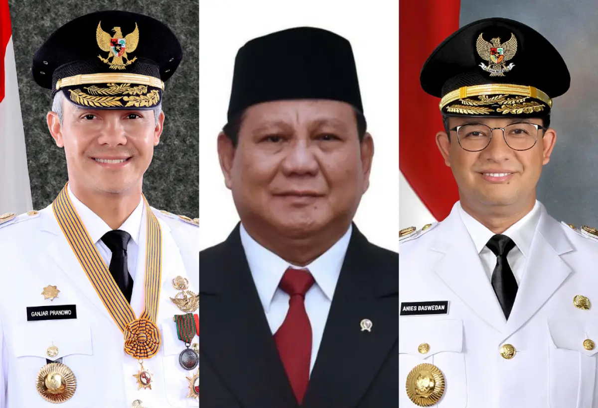 Hasil survei SMRC tunjukkan Prabowo ungguli Anies dan Ganjar (Sumber : Wikipedia)