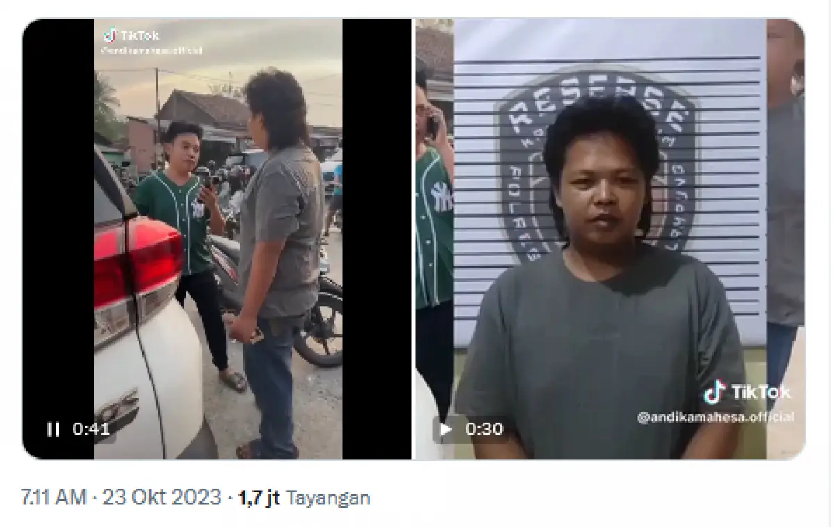 Tolong Korban Kecelakaan, Dodhy Kangen Band Malah Berujung Dibentak Warga (Sumber : Twitter/@pai_c1)