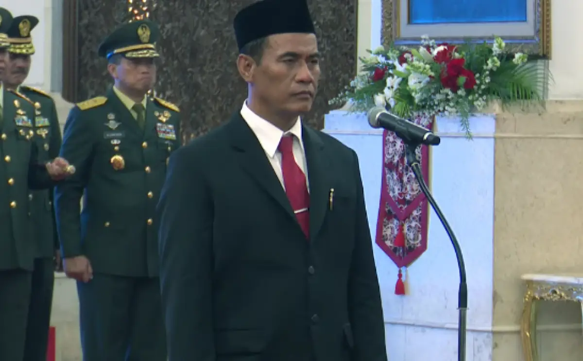 Profil Andi Amran Sulaiman yang kembali menjabat sebagai Mentan menggantikan SYL, (Sumber : YouTube/Sekretariat Presiden)