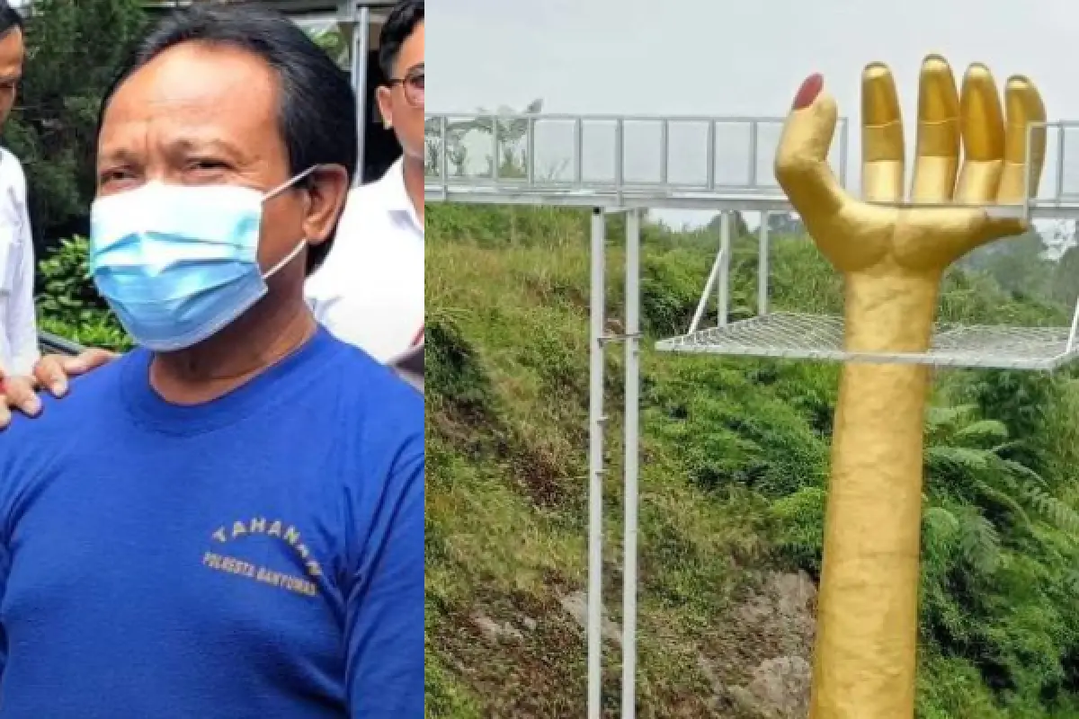 Fakta Baru Dari Insiden Jembatan Kaca Pecah The Geong Banyumas (Sumber : instagram.com/undercover.id)