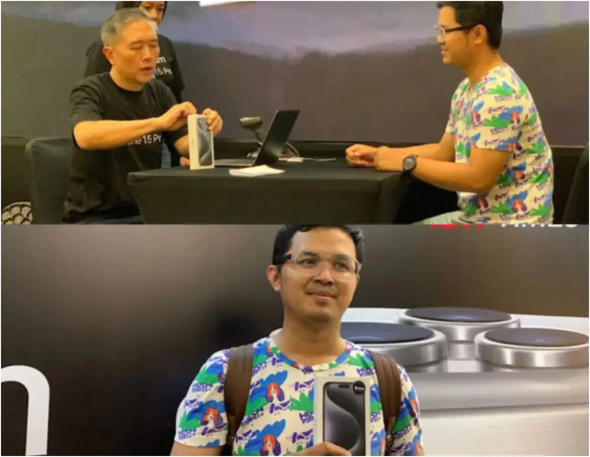 Ary Setiady jadi pemilik iPhone 15 pertama kena spill teman karena berhutang (Sumber : instagram @undercover.id)