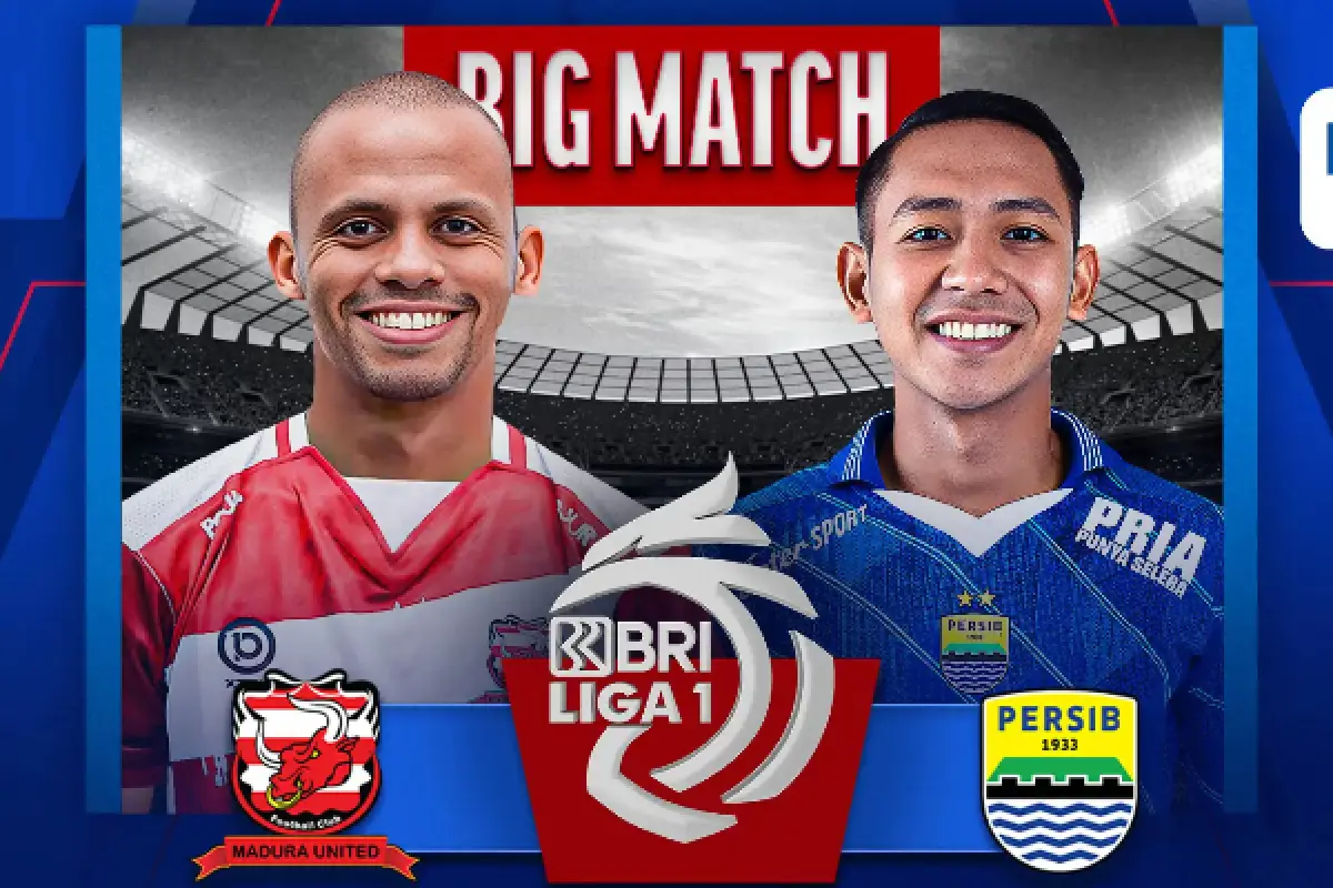 Madura United vs Persib Bandung, BRI Liga 1, Rabu, 1 November 2023 kick off 19.00 WIB.. (Sumber : vidio.com)