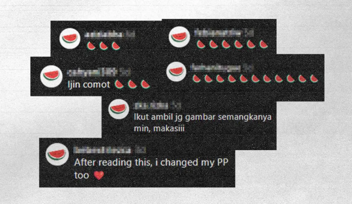 Fakta menarik semangka atau watermelon jadi simbol Palestina. (Sumber : X)