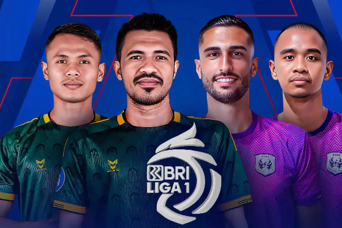 Sedang berlangsung pertandingan Persikabo 1973 vs RANS Nusantara. (Sumber : vidio.com)