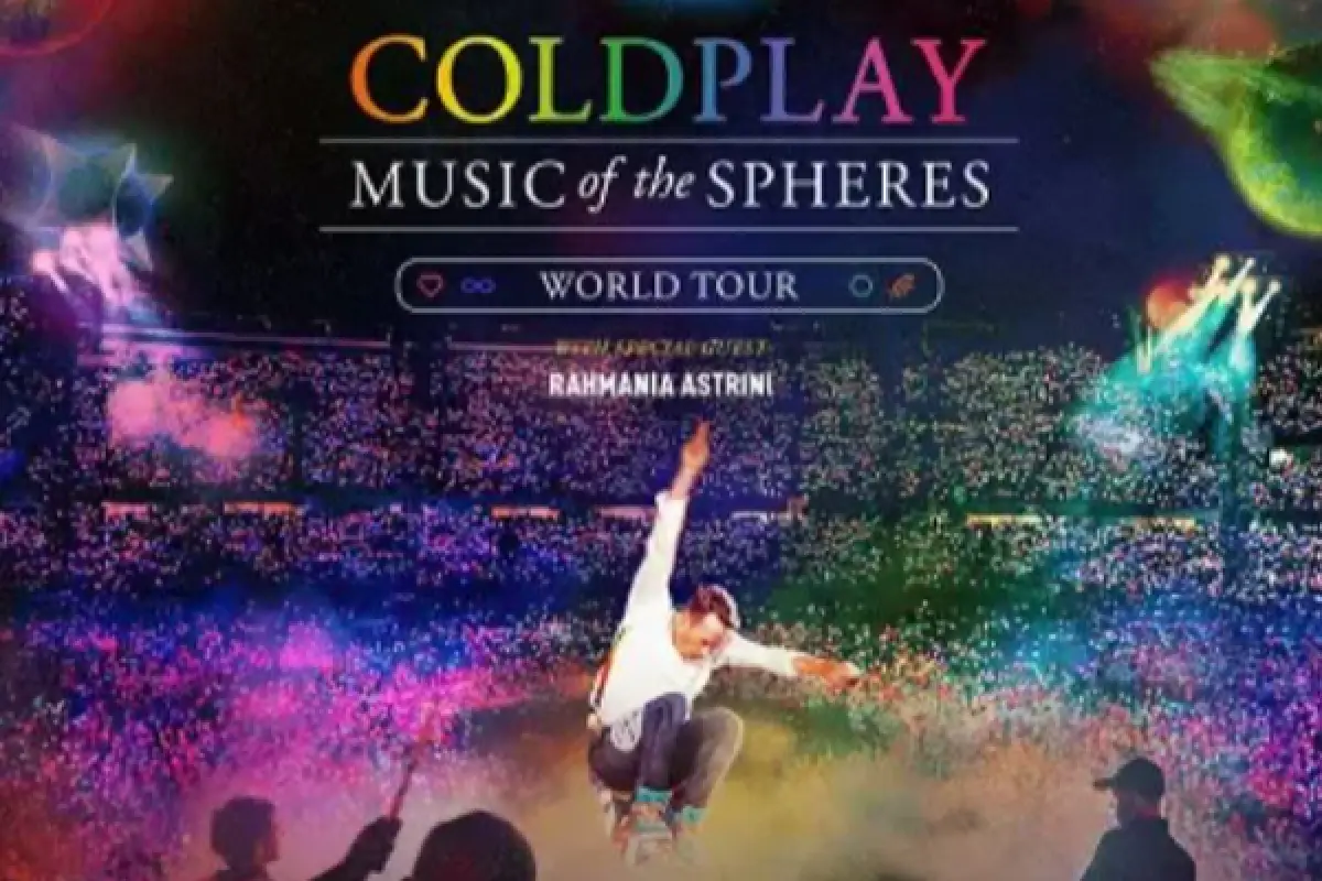 Daftar Barang yang Tidak Boleh Dibawa ke Konser Coldplay in Jakarta (Sumber : Instagram.com/pkentertaiment.id)