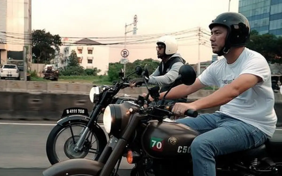 Ananda Omesh lelang motor kesayangan untuk bantu Palestina (Sumber : Instagram/@omeshomesh)