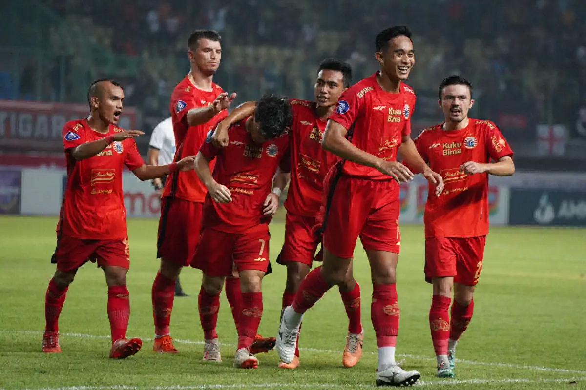 Laga Persija Jakarta vs Persikabo 1973 berlangsung di Stadion Patriot Candrabhaga, Bekasi, Kamis, 9 November 2023, pukul 19.00 WIB. (Sumber : Persija)