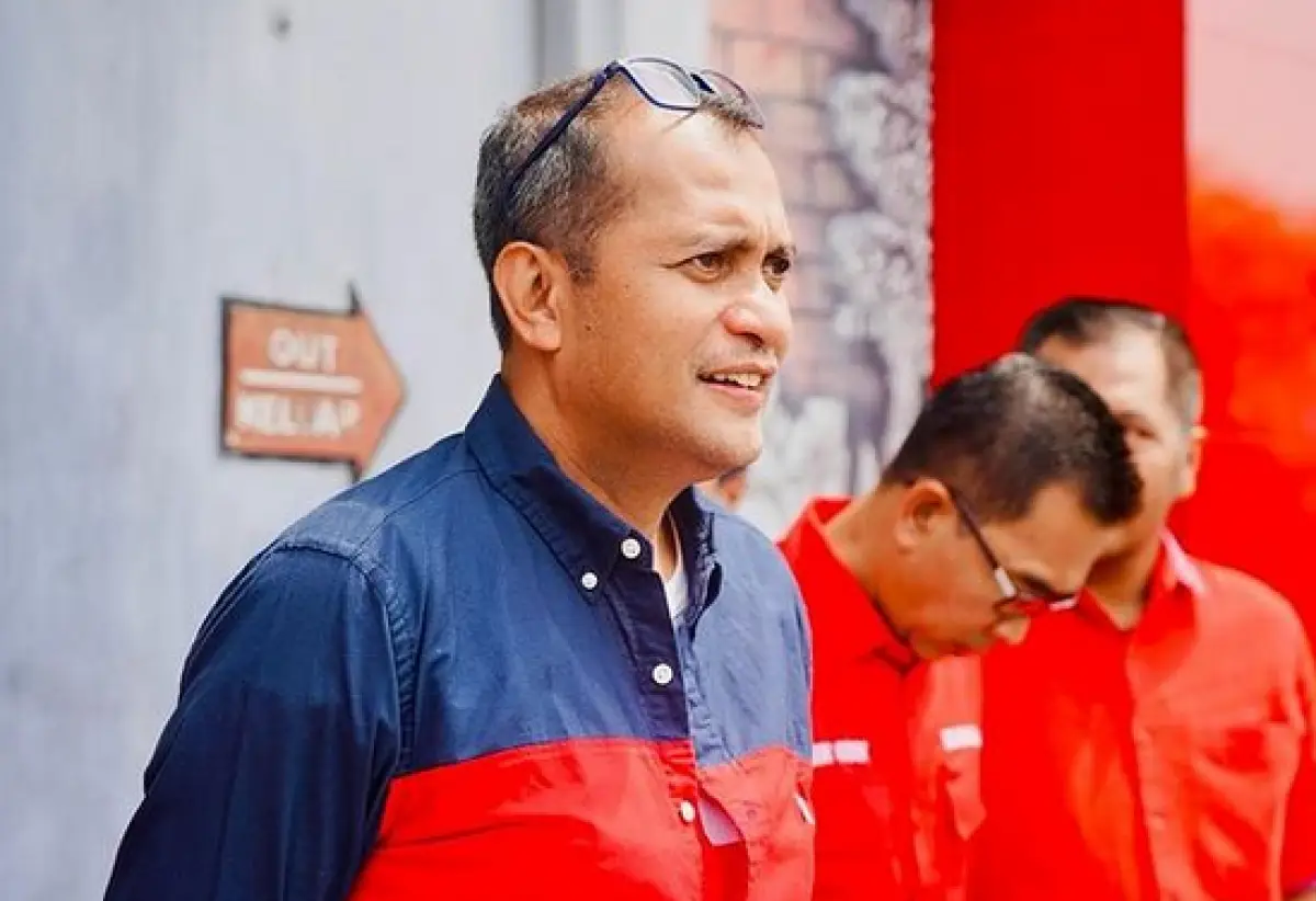 Eddy Hiariej, Wamenkumham yang berstatus tersangka atas dugaan kasus gratifikasi (Sumber : Instagram/@eddyhiariej)