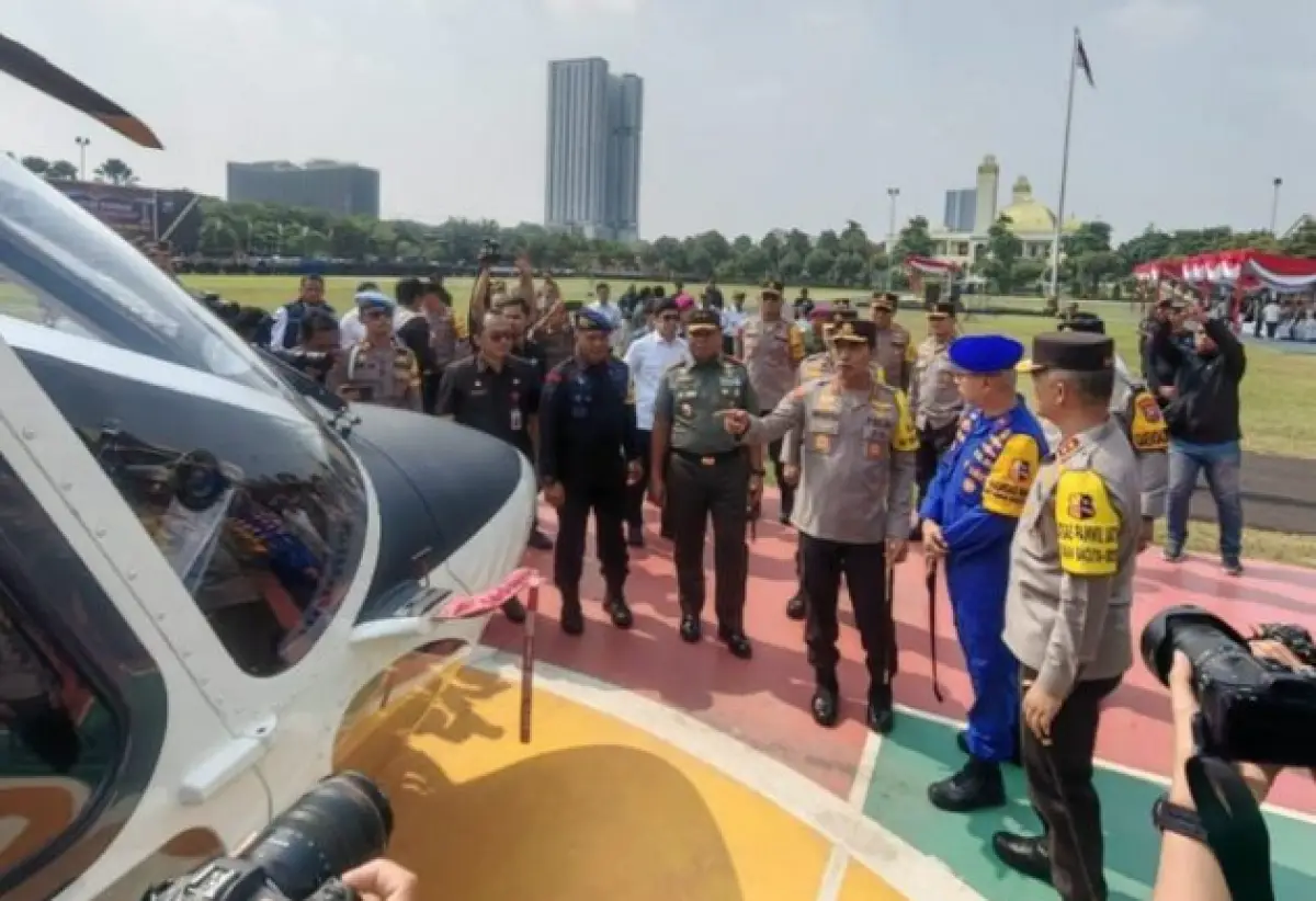 Poludara Baharkam Polri Siapkan Helikopter untuk Piala Dunia U 17 2023, Ini Alasannya (Sumber : Dok. Humas Polri)