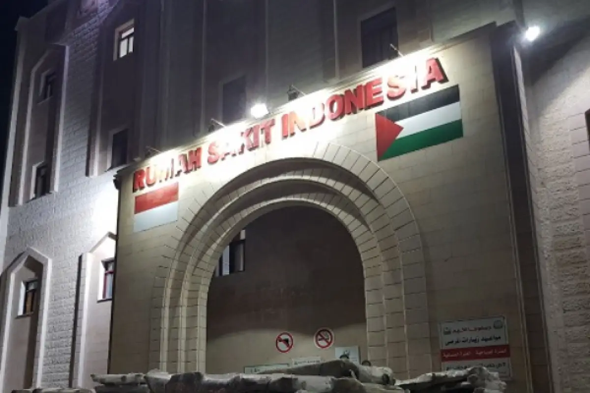 IDF jadikan Rumah Sakit Indonesia di Gaza sebagai markas tentara. (Sumber : mer-c.org)