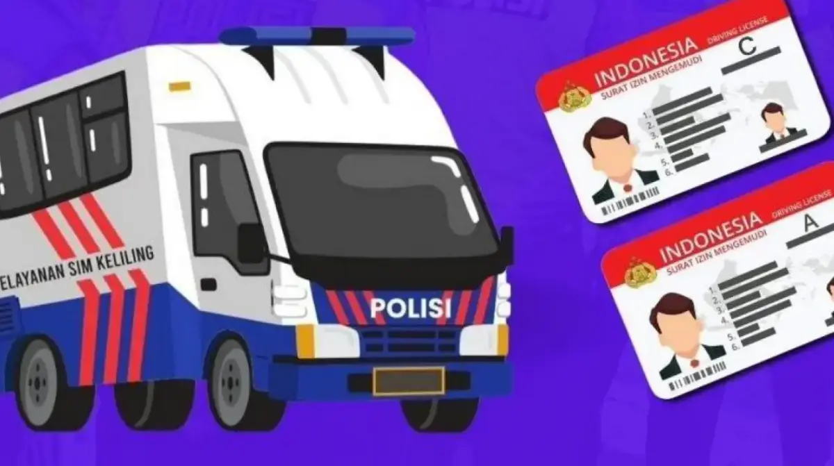 Ilustrasi layanan SIM Keliling. Jadwal Si Kembang Desa Satlantas Polres Semarang untuk perpanjang SIM A dan SIM C. (Sumber : Polda DIY)