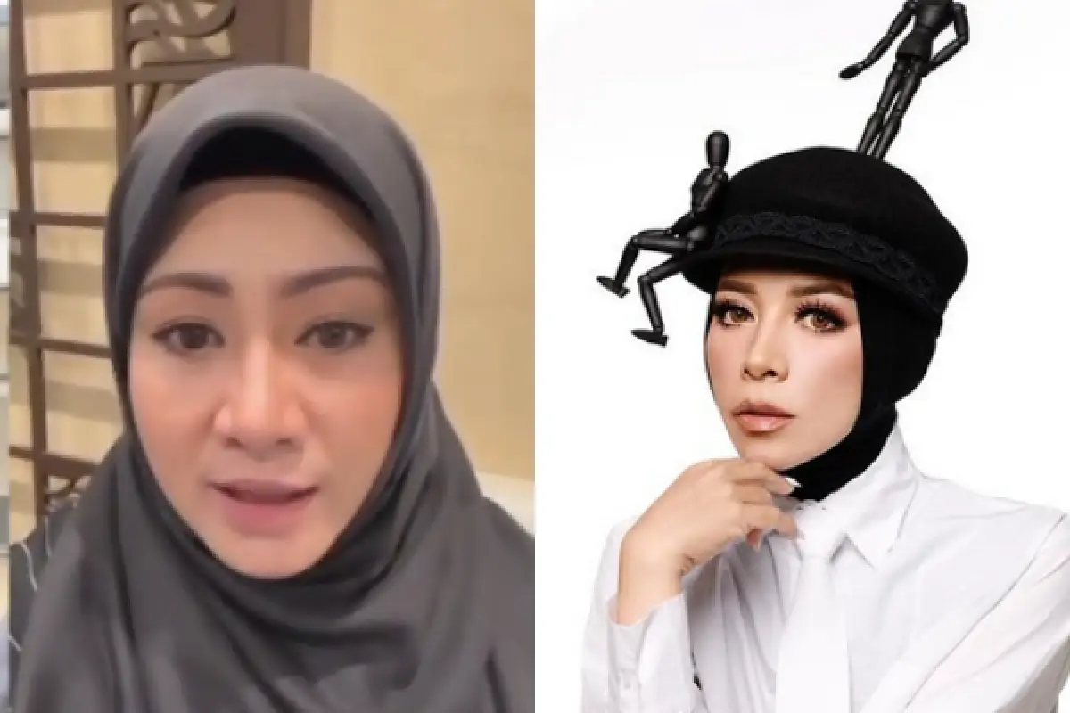 Diduga Sempat Jadi Pelakor Oknum Polisi, Melly Goeslaw Disentil Mantan Istri AKBP Enjang Hasan Kurnia (Sumber : Instagram/@berita_gosip/@melly_goeslaw)