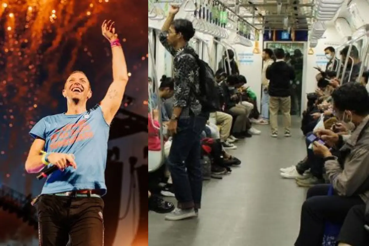 Jam Operasional MRT Jakarta Diperpanjang Hingga Dini Hari karena konser Coldplay (Sumber : Istimewa)