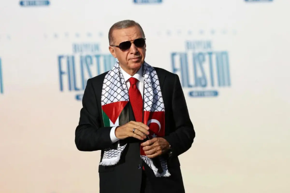 Rencana kontroversial Israel untuk membentuk zona penyangga di Gaza ditentang Turki dan masyarakat internasional. (Sumber : Instagram/rterdogan)