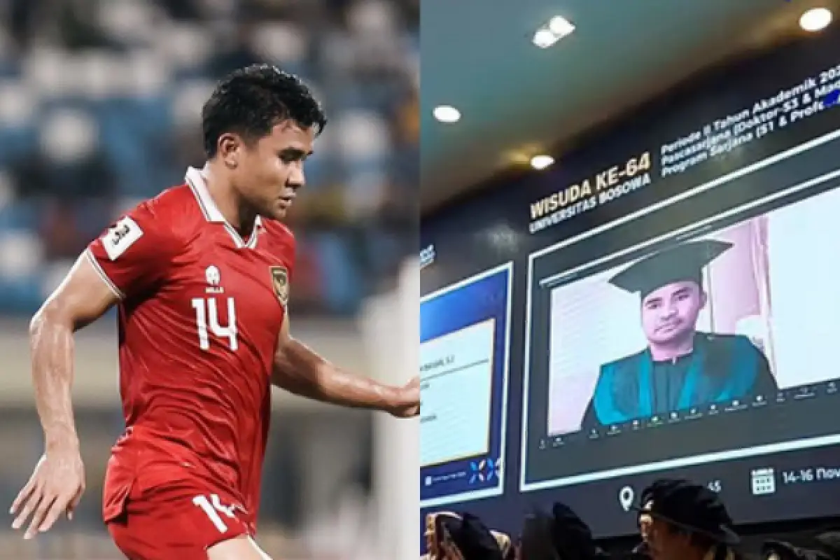 Nanti Malam Tanding, Ternyata Asnawi Mangkualam Hari Ini Wisuda Diwakilkan Ibu (Sumber : TikTok/@kupunyamila_asnawifuji)