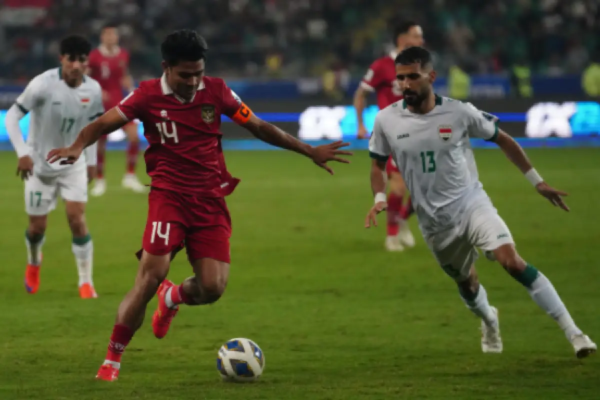 rak mendominasi pertandingan melawan Timnas Indonesia dengan skor 5-1 di babak Kualifikasi Piala Dunia 2026. (Sumber : PSSI)
