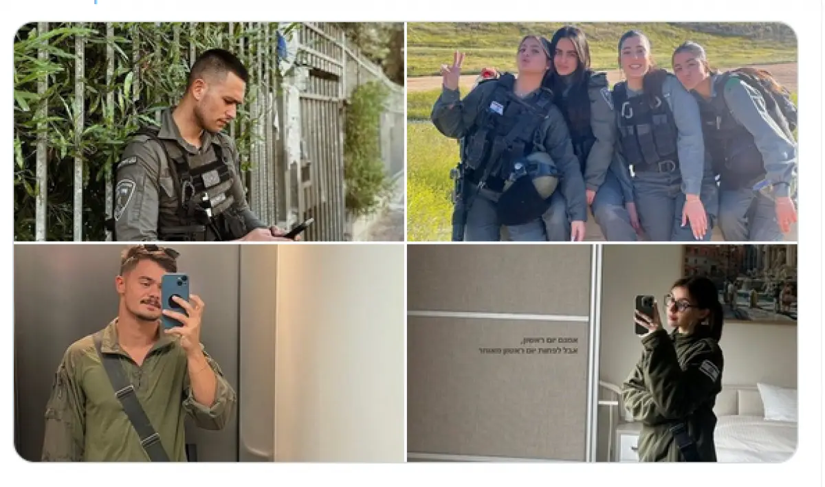 Akun IG tentara Israel dispill warganet Indonesia (Sumber : Twitter/@Greschinov)