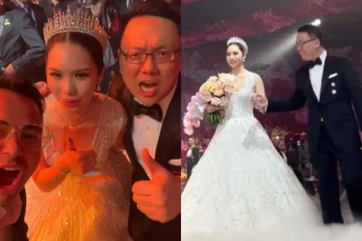 Mengenal Gwen Ashley Widodo, Mempelai Wanita Dari Putra Bos Air Asia Indonesia yang Pernikahannya Viral di Media Sosial (Sumber : Instagram @raffinagita1717 & TikTok @majestichocuspocus)