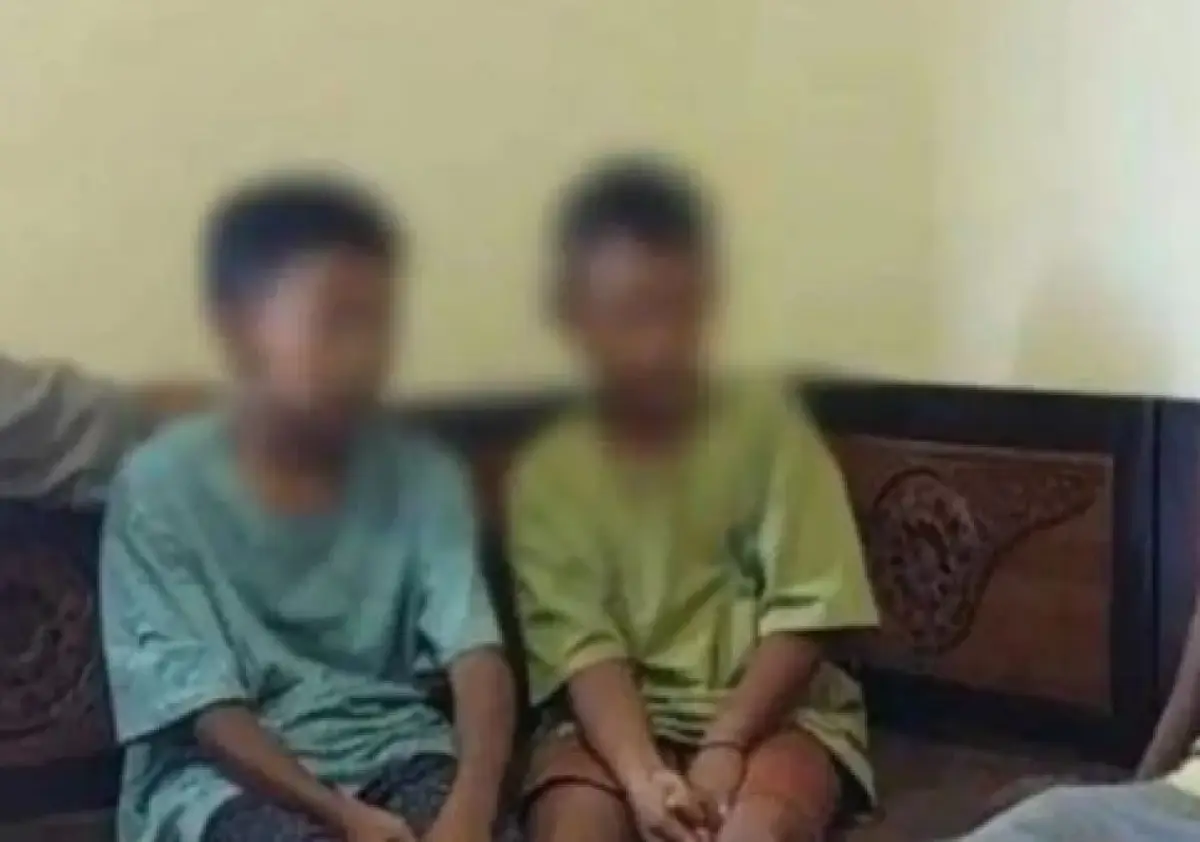 2 Bocah SD Nekat Naik Motor Madura-Jakarta Tanpa Helm Terciduk di Tengaran (Sumber : instagram.com/infokabarsalatiga)