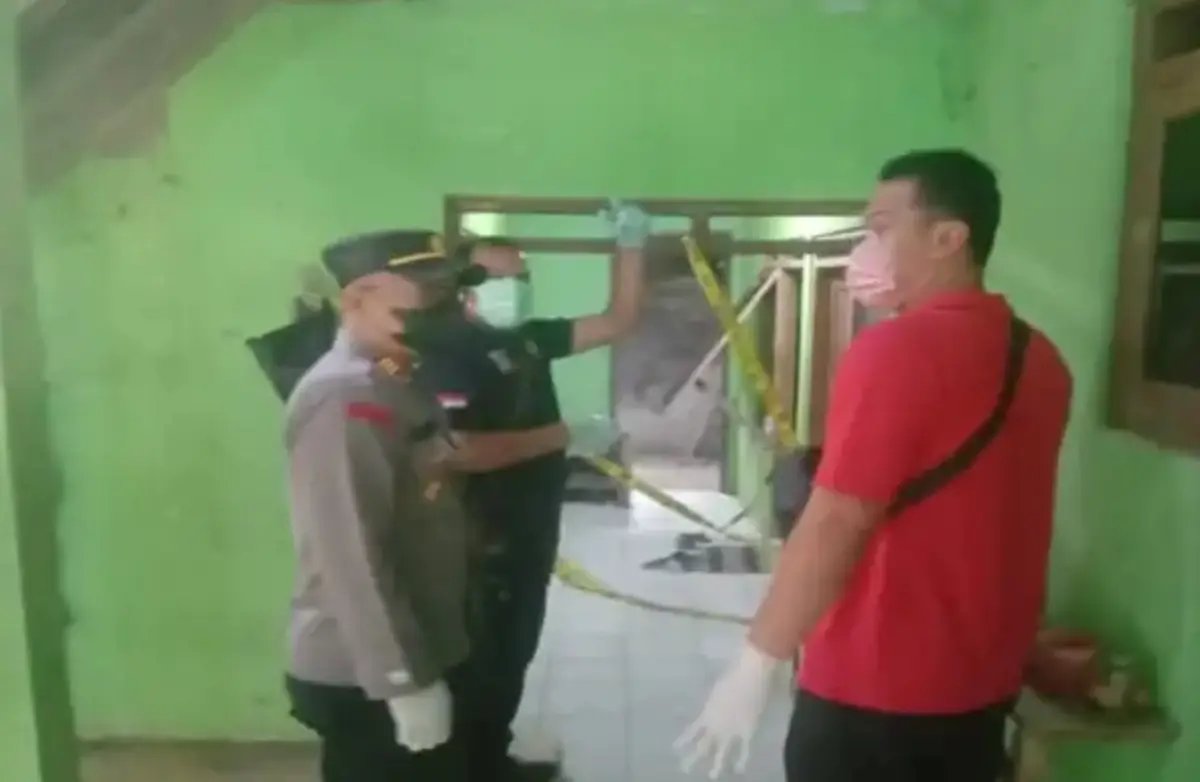 Ojol ditemukan meninggal di dalam kos (Sumber : antara)