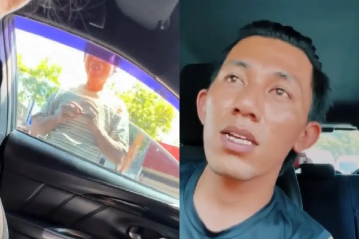 Bikin Publik Resah, Pengemis Ini Maksa Minta Uang Rp5 Ribu Kalau Dikasih Rp2 Ribu Biasanya Ngamuk (Sumber : TikTok/@najib.spbu)