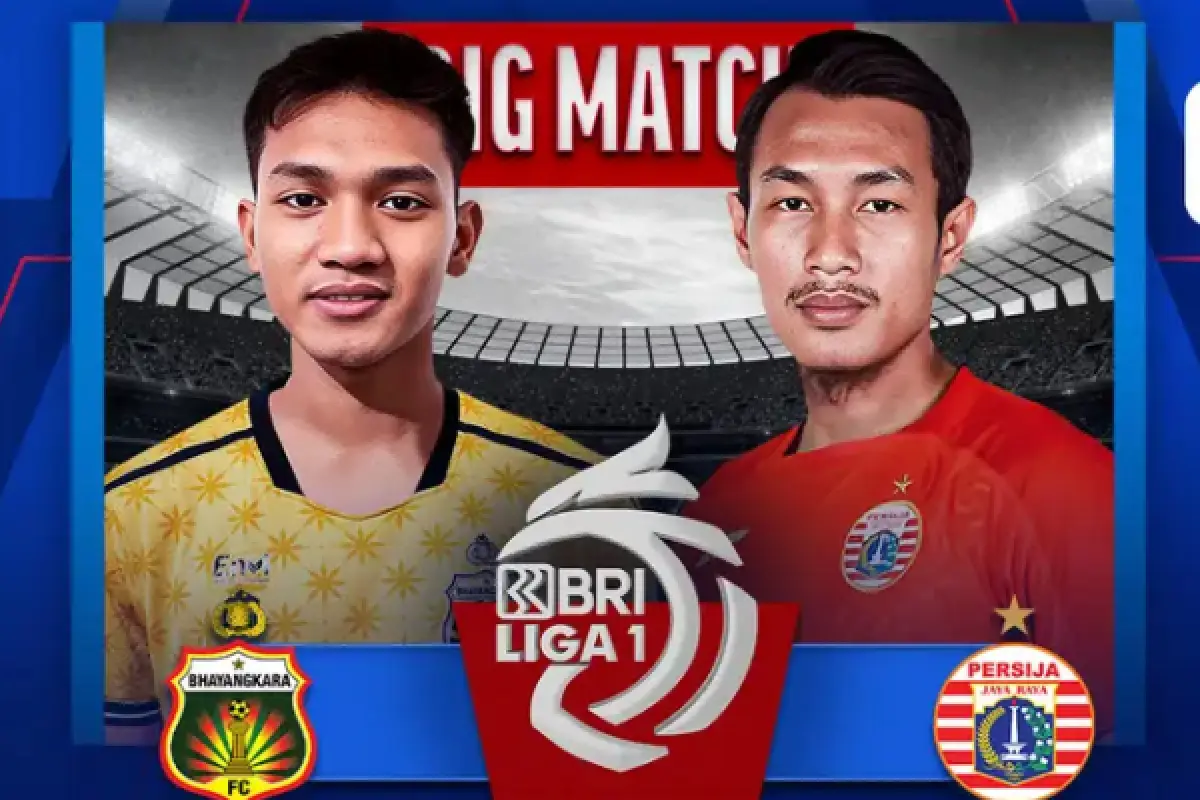 Live streaming Bhayangkara FC vs Persija Jakarta, Senin, 27 November 2023, pukul 19.00 WIB. (Sumber : vidio.com)