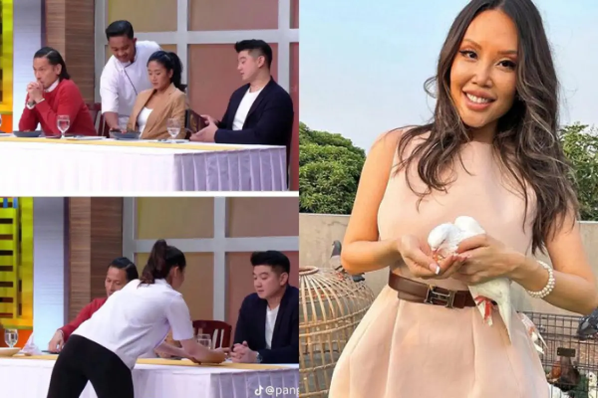 Cara Serving Food Kiki Disorot Chef Vindy Lee saat Final MCI 11, Publik: Slay Queen Tahu Mana yang Benar (Sumber : Twitter/@tanyakanrl)