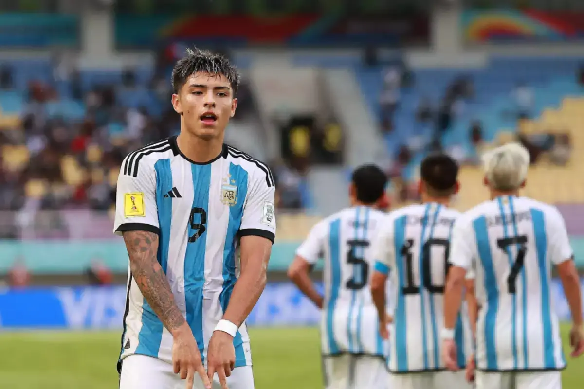 Golden Boot Piala Dunia U-17 2023 hampir pasti jatuh ke tangan Agustin Ruberto, Argentina. (Sumber : FIFA)