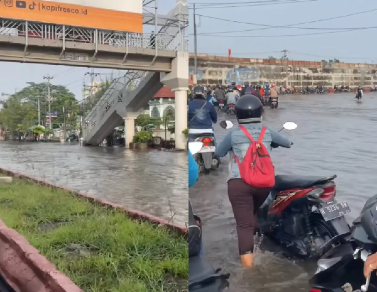 Kota Semarang dapat julukan baru usai jadi langganan banjir (Sumber : instagram @undercover.id)