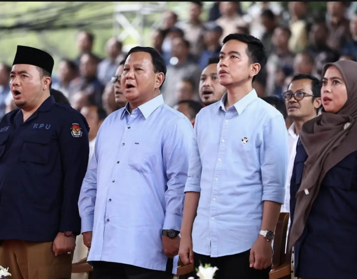 Klarifikasi Gibran Rakabuming Raka terkait absennya dalam debat di luar jadwal KPU.  (Sumber : instagram @prabowo)