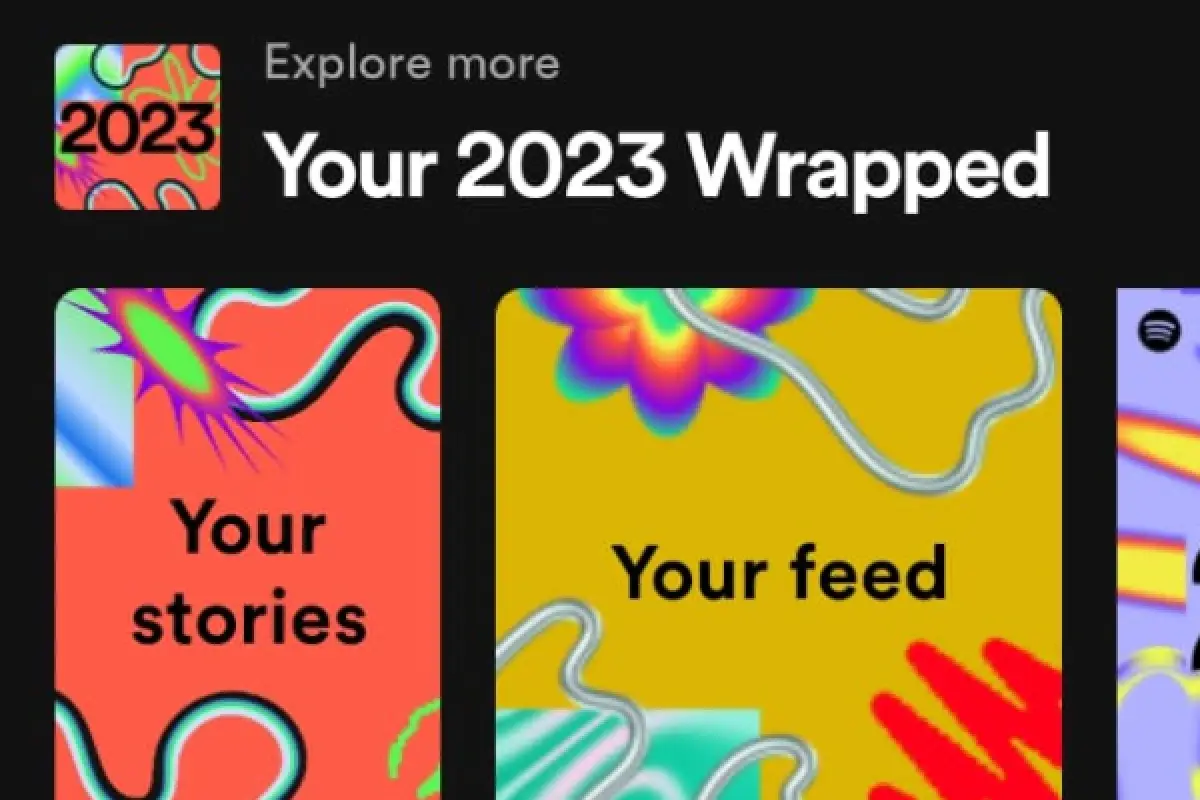 Spotify Wrapped 2023 (Sumber : Spotify)