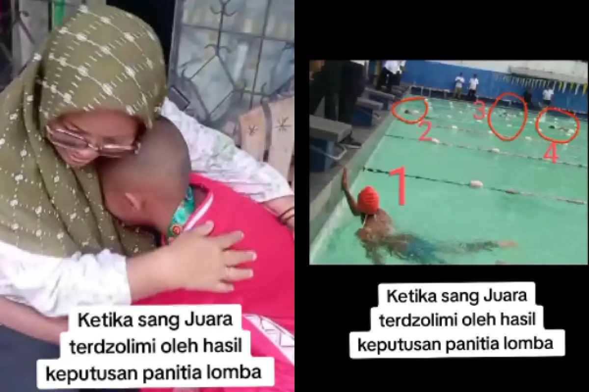 Bocah Harusnya Juara 2 Lomba Renang Popkab Sleman DIY Tapi Tetiba Dibatalkan, Publik Endus Kejanggalan Ini (Sumber : Twitter/@merapi_uncover)