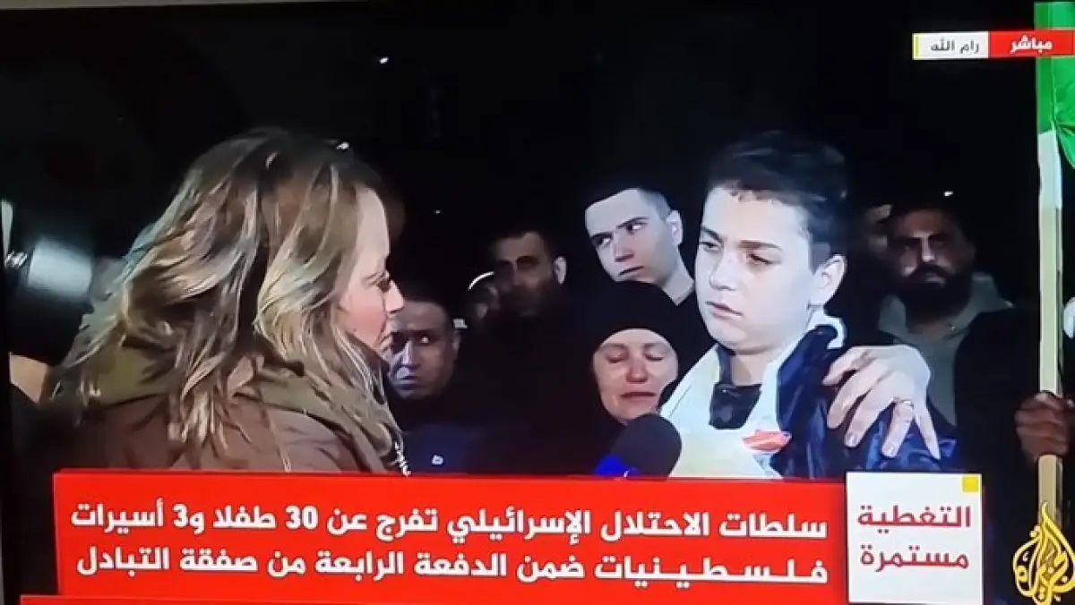 Ilustrasi | Kisah Mohammad Tamimi, yang dibebaskan dari penjara Israel setelah delapan bulan keputusasaan. (Sumber : X/PalestinMedia)