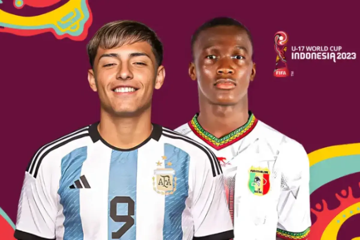Perebutan Juara Tiga Piala Dunia U-17 2023, Argentina vs Mali, Jumat, 1 Desember 2023, pukul 19.00 WIB. (Sumber : vidio.com)
