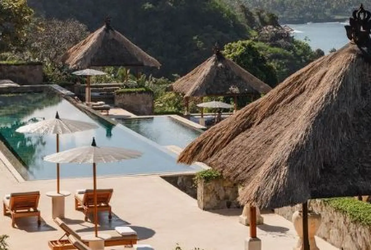 Lokasi resepsi BCL dan Tiko Aryawardhana (Sumber : instagram.com/amankila)