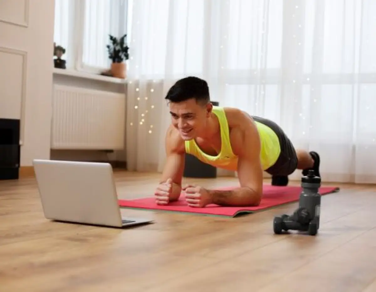 ilustrasi olahraga saat bulan Puasa(Sumber: freepik | Foto: freepik)