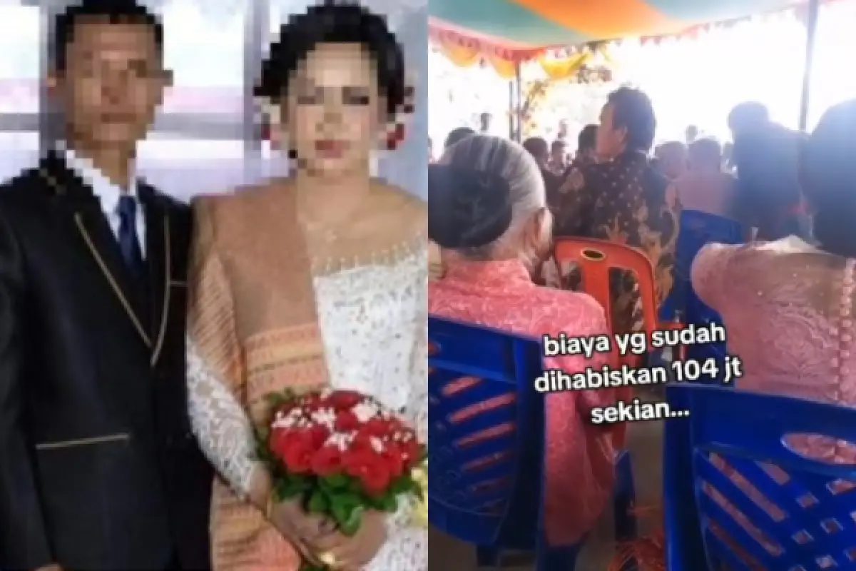 Gagal Nikah! Wanita Kena Denda Rp60 Juta Usai Bilang Tak Cinta ke Calon Suami saat Pemberkatan (Sumber : Instagram/@nenktainment)
