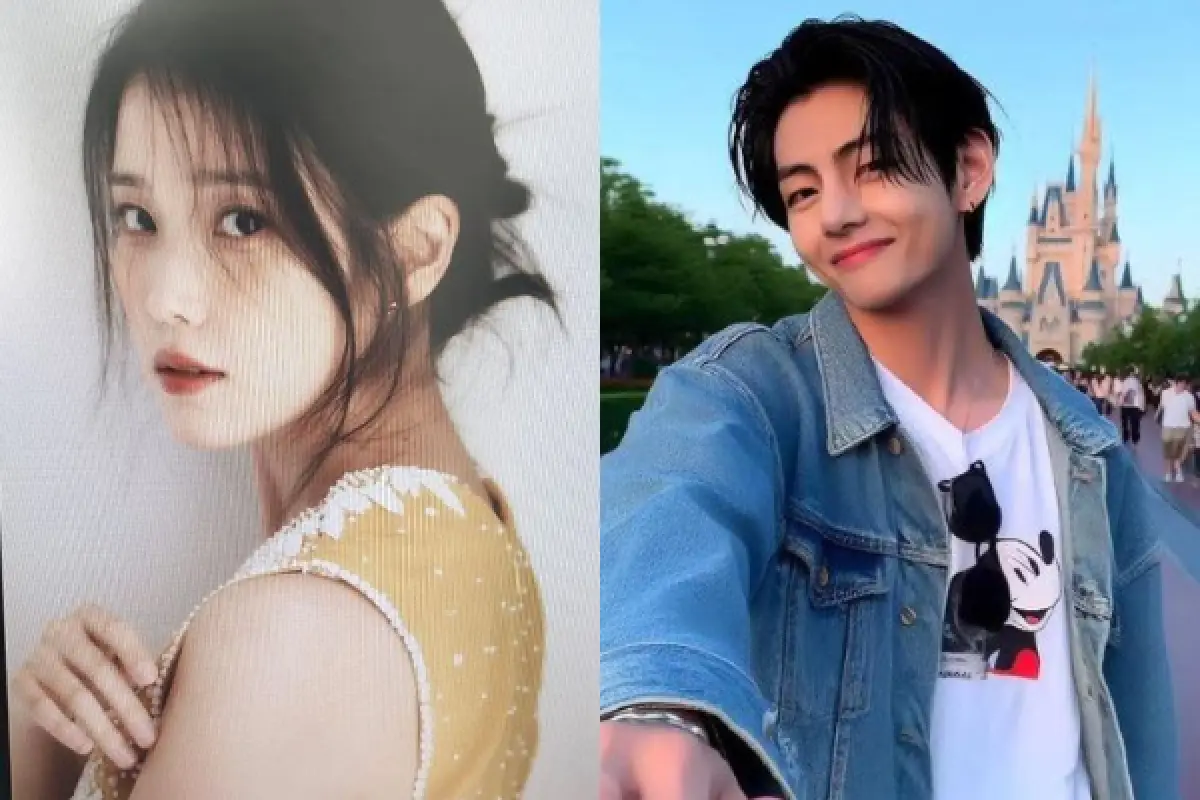 IU Bakal Comeback dengan Album Baru, Gandeng V BTS Sebagai Bintang Video Klip (Sumber : instagram @dlwlrma @taehyung.btsxv)